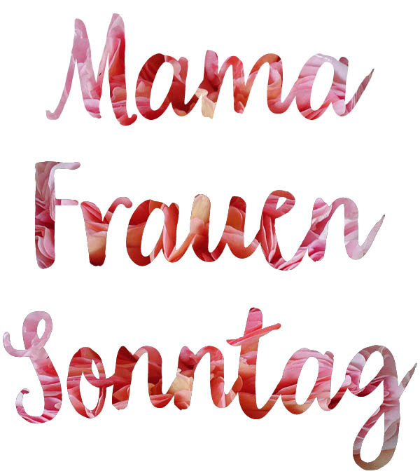 Frauen Mama Sonntag